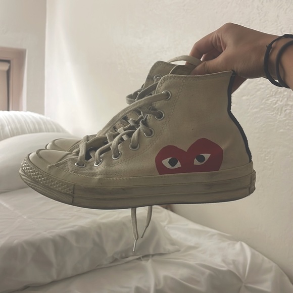 CDG COMME DES GARÇONS HIGHTOP SNEAKERS - Picture 3 of 5